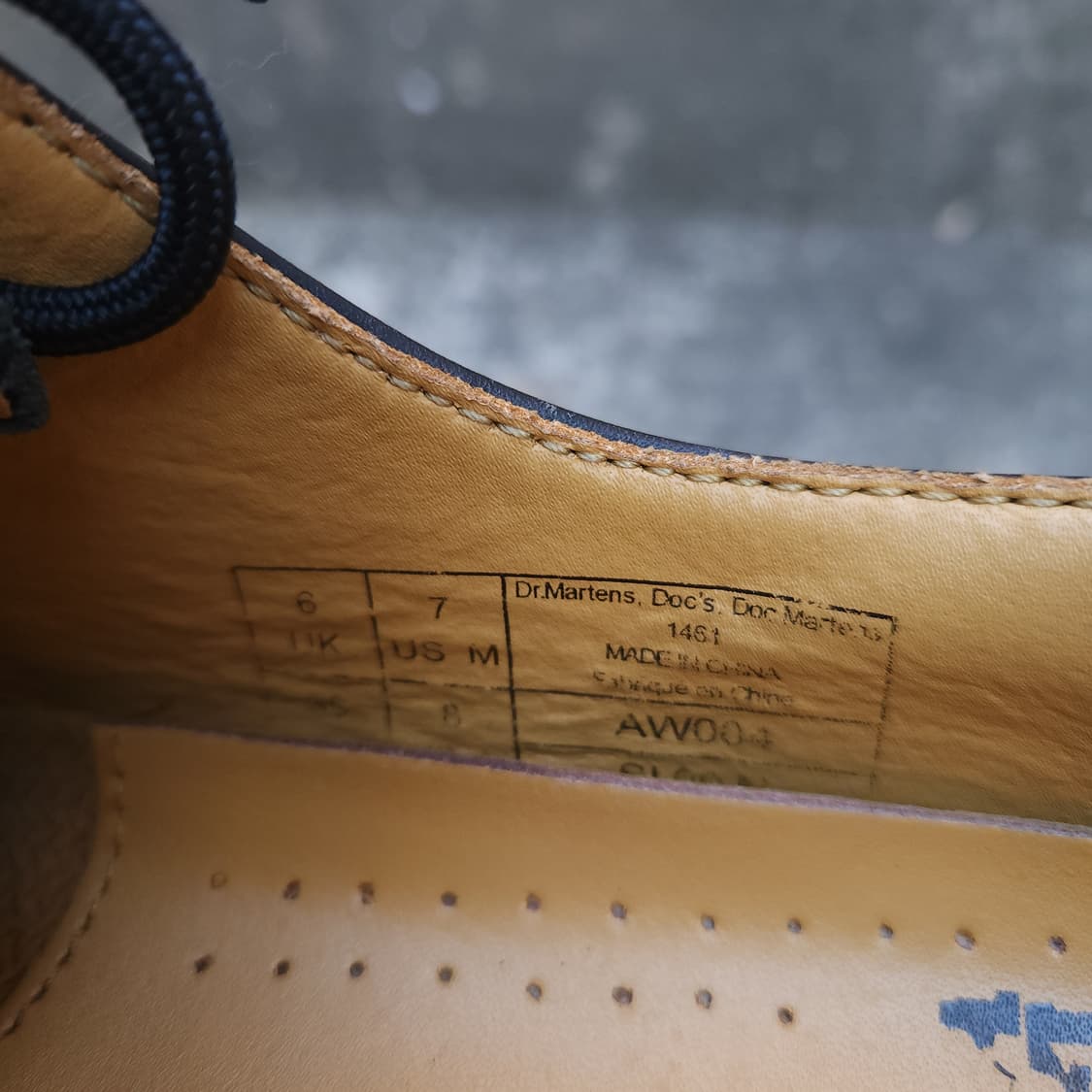 [6UK] 닥터마틴 1461 나파 3홀 (무광) 250~255 남여 상품이미지9