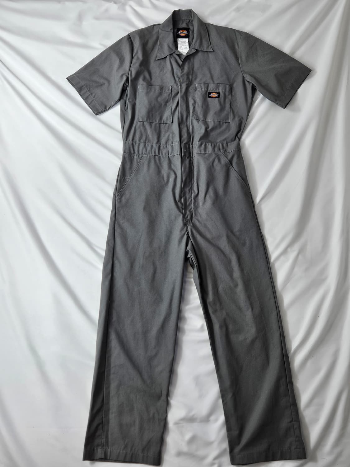 디키즈 빈티지 반팔 점프수트 그레이 올드스쿨 상품이미지1