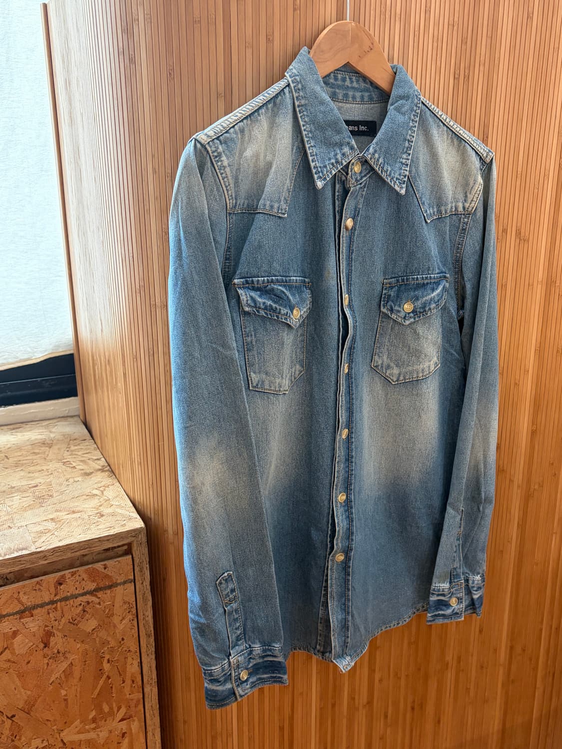 DW JEANS INC WESTERN DENIM SHIRT 상품이미지7