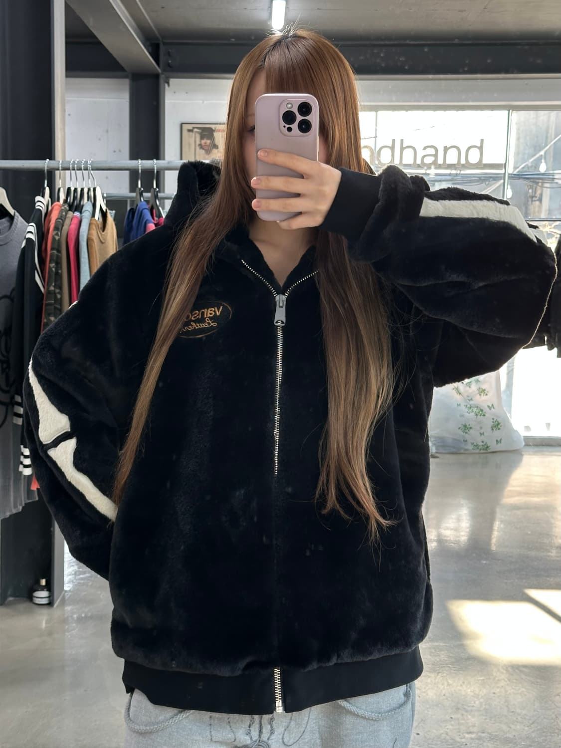 벤슨 본 스켈레톤 퍼 후드자켓 상품이미지3