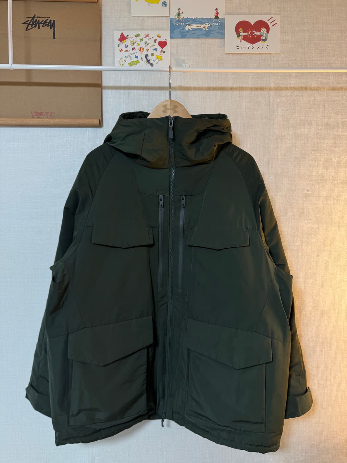 [XL]유니클로 x 화이트마운티니어링 하이브리드 다운 자켓 상품이미지1