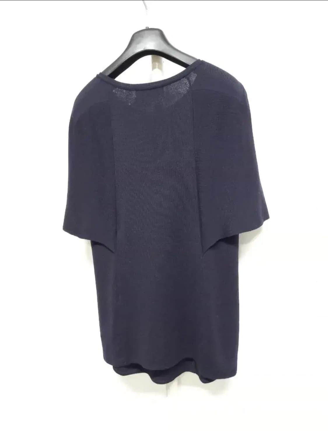 새 마인 MINE 네이비 케이프형 니트블라우스 F 상품이미지4