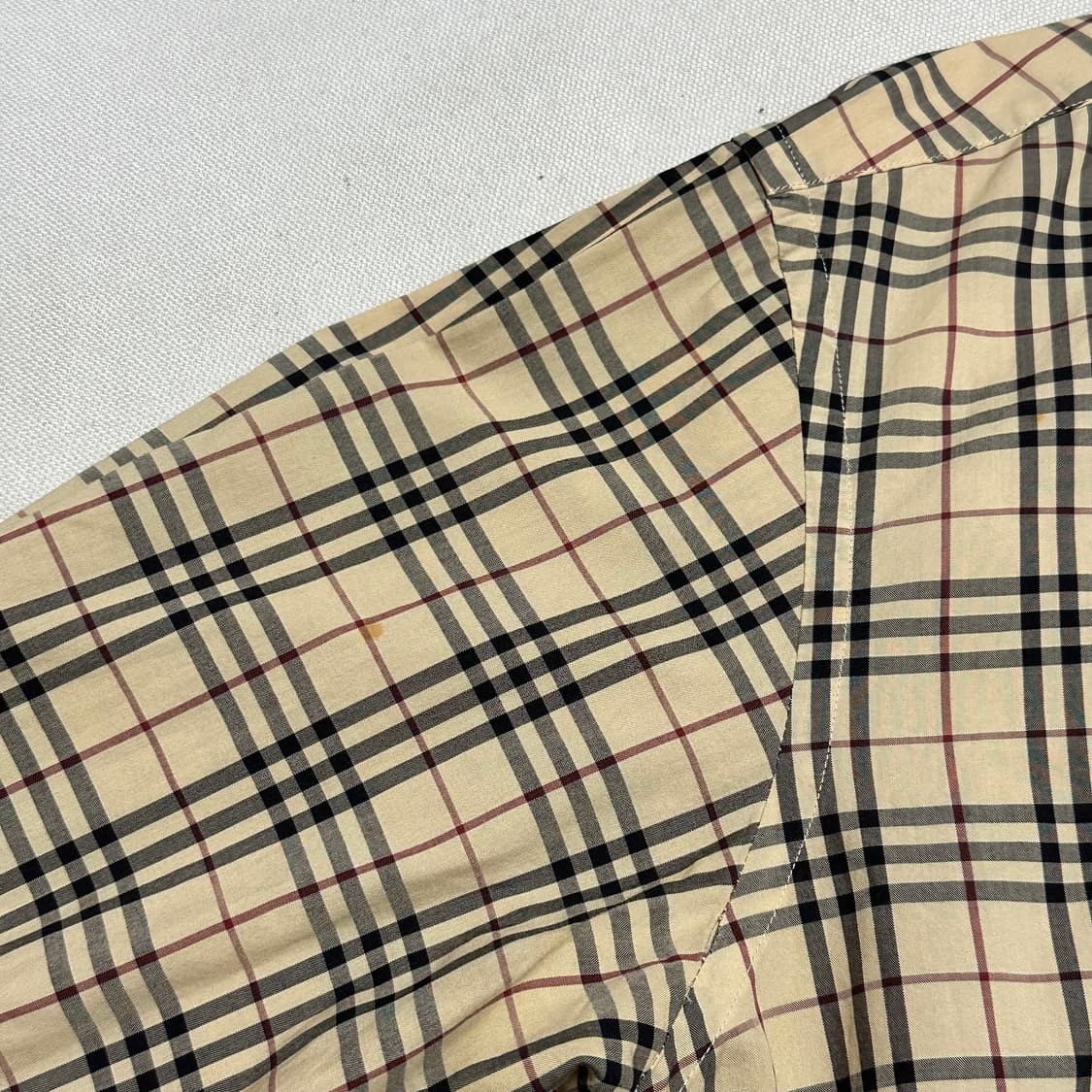 2XL 버버리 슬림핏 노바체크 셔츠 상품이미지7