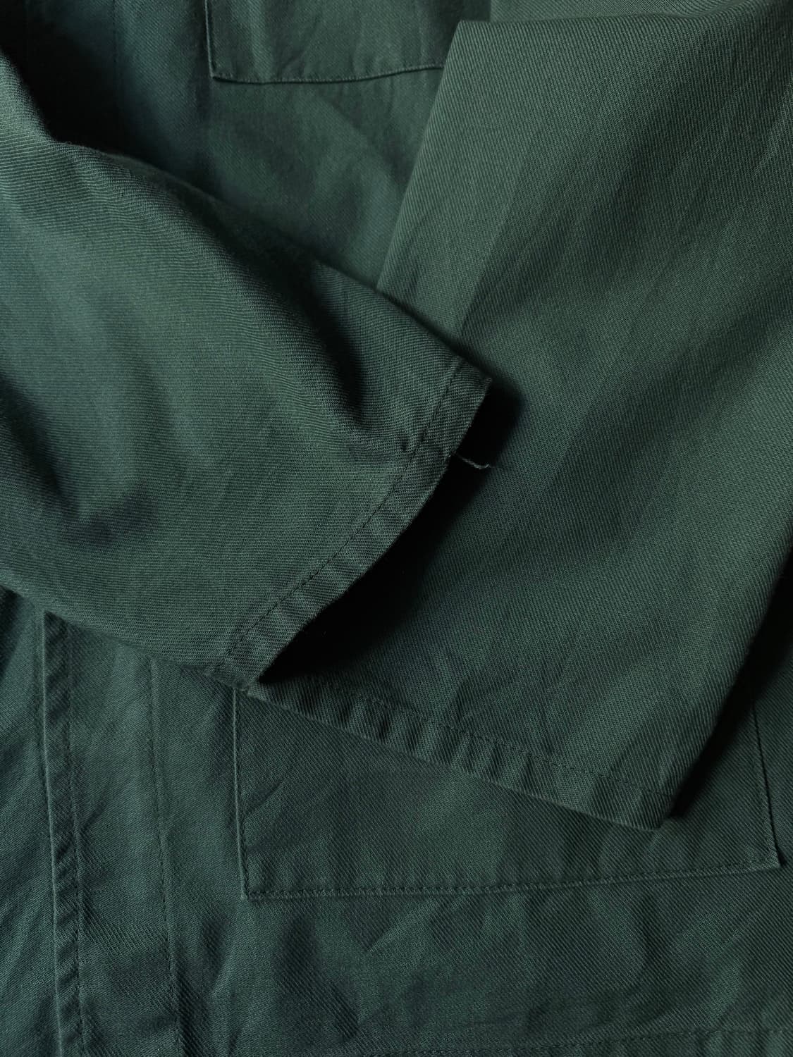 [2XL]유로 빈티지 그린 프렌치 워크자켓 상품이미지5