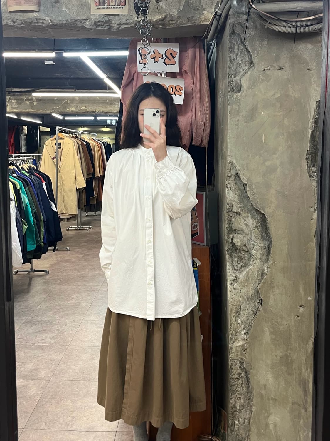 빈티지 코튼 블라우스 화이트 #csz3283  상품이미지2