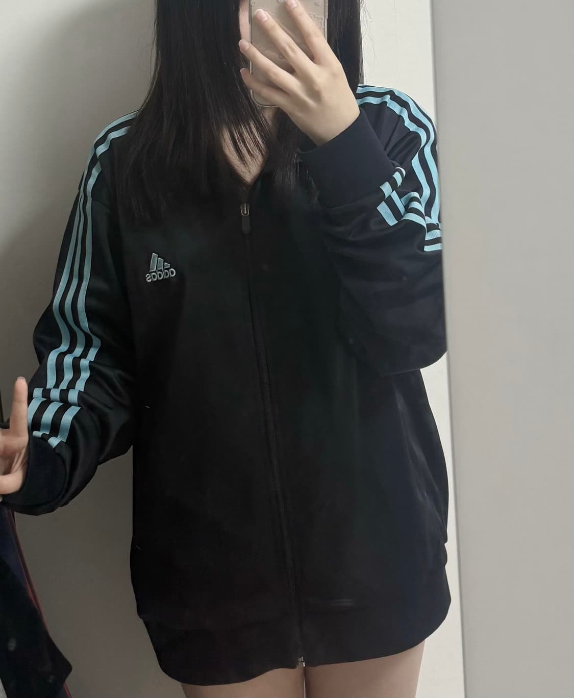 아디다스 하늘색 줄 져지 상품이미지1