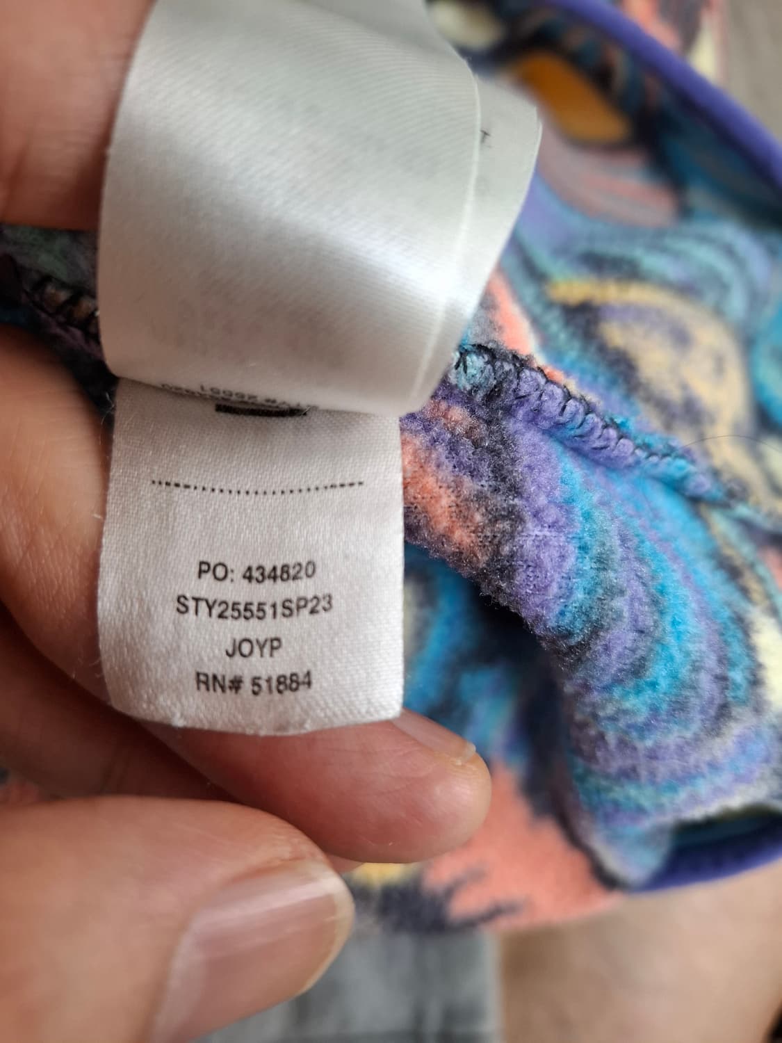 XL 파타고니아 신칠라 크레이지 패턴 플리스 풀오버 상품이미지7