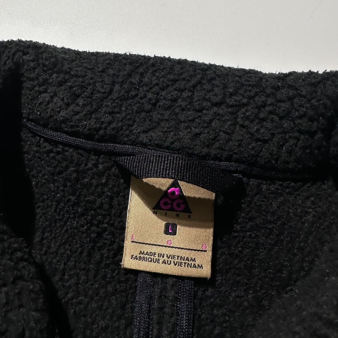 나이키 ACG 마이크로 플리스 자켓 블랙 상품이미지4