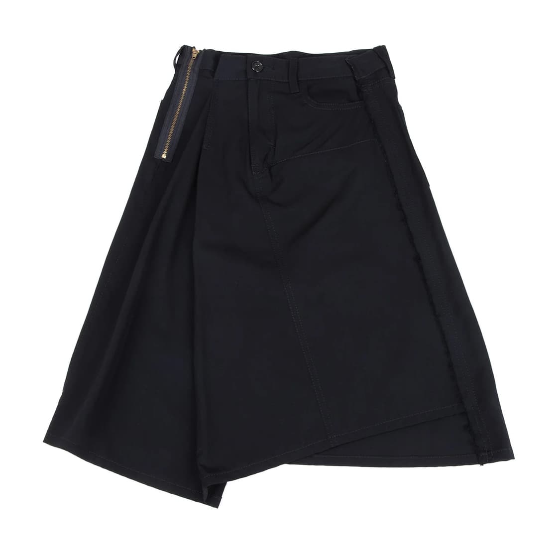 JUNYA WATANABE 비대칭 울 스커트 상품이미지1