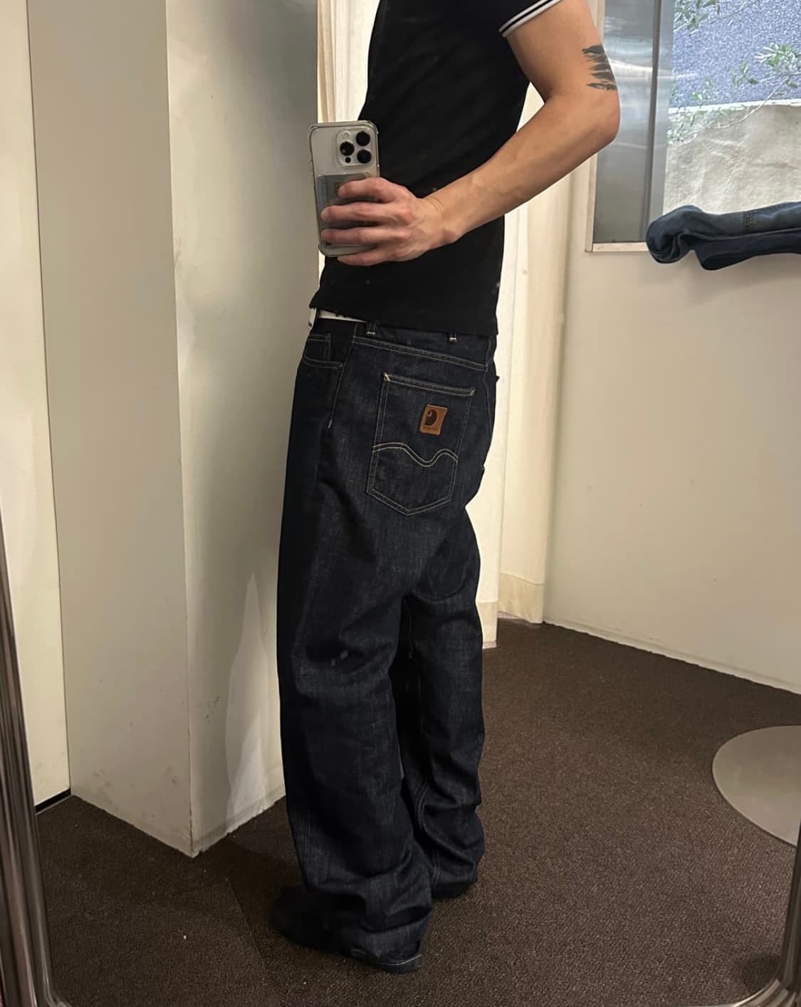 32)칼하트 WIP 말로우 데님팬츠 상품이미지1