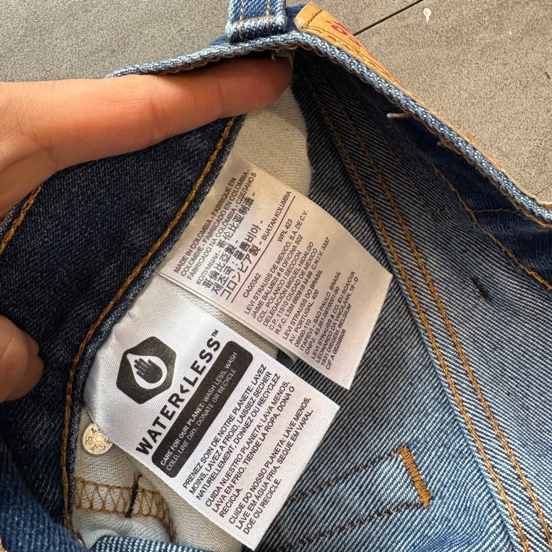 리바이스 정품 517 데님 팬츠 바지 상품이미지5