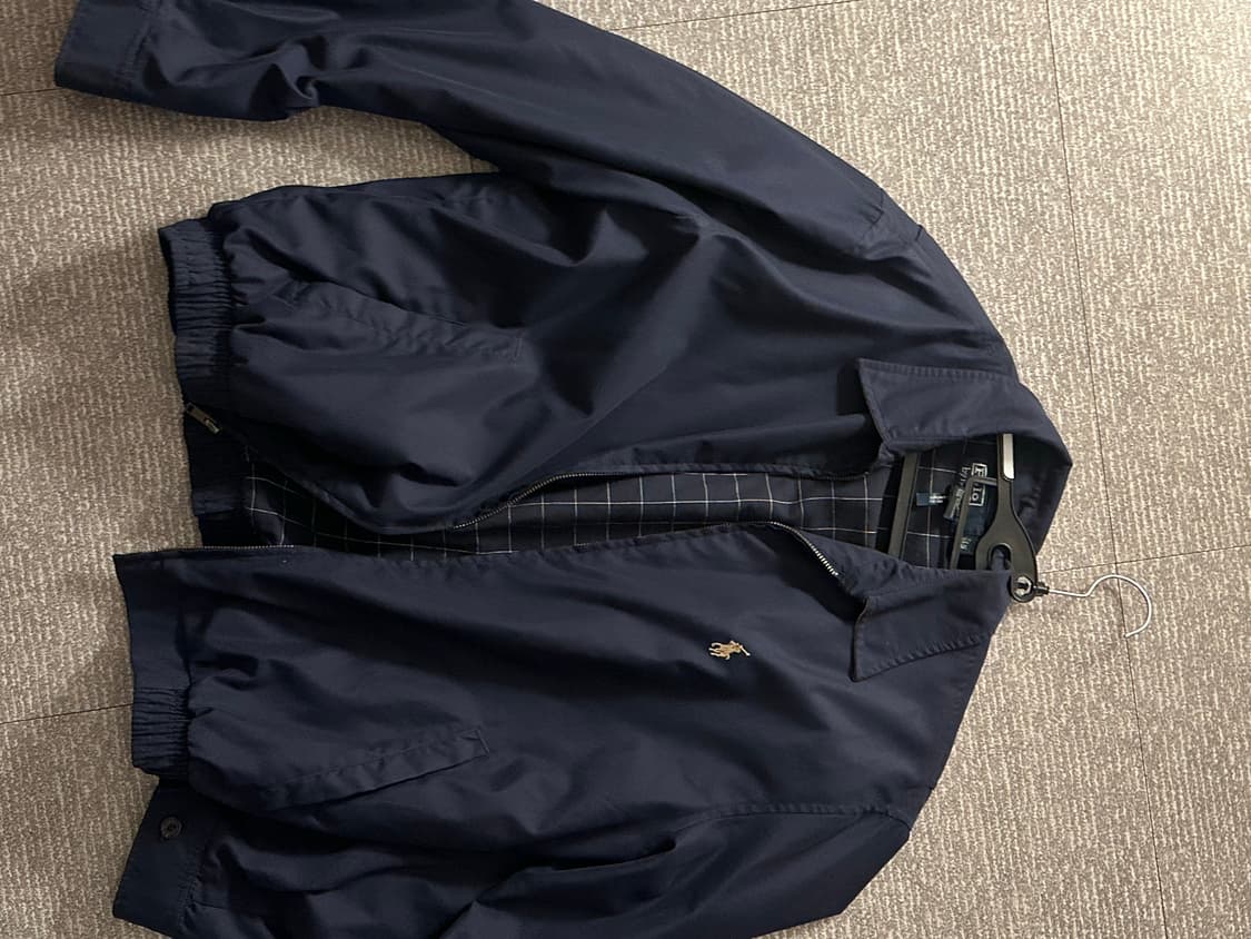 폴로 랄프로렌 네이비 바람막이 자켓 상품이미지1