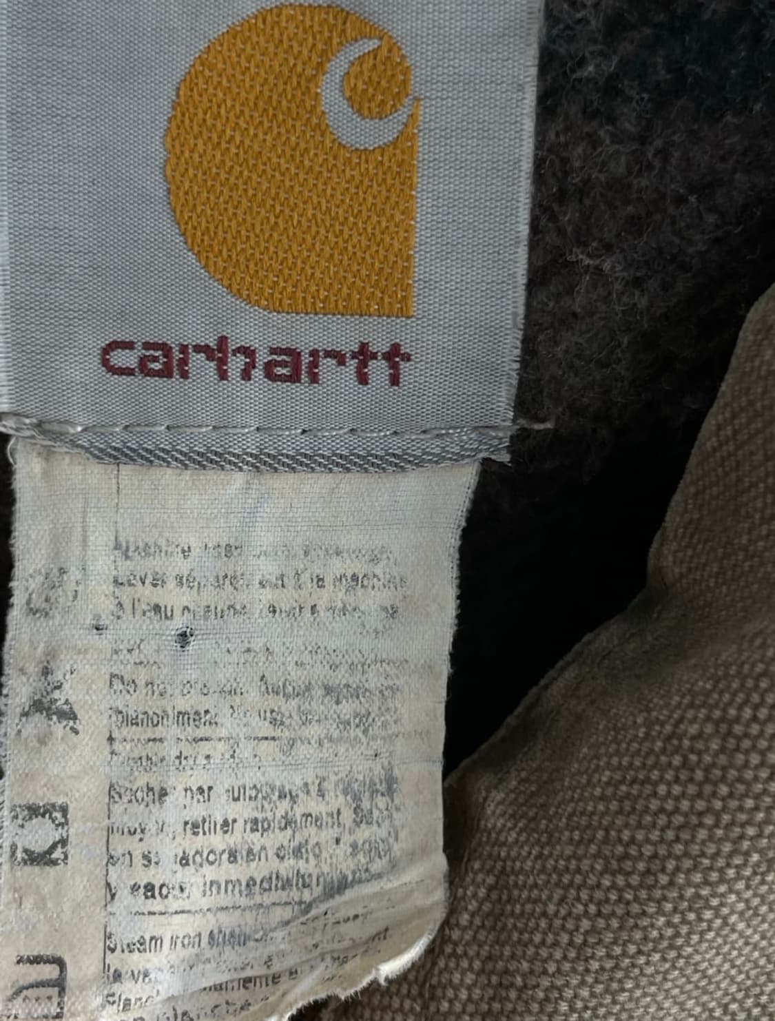 칼하트 디트로이트 자켓 브라운(XL) j97 상품이미지4