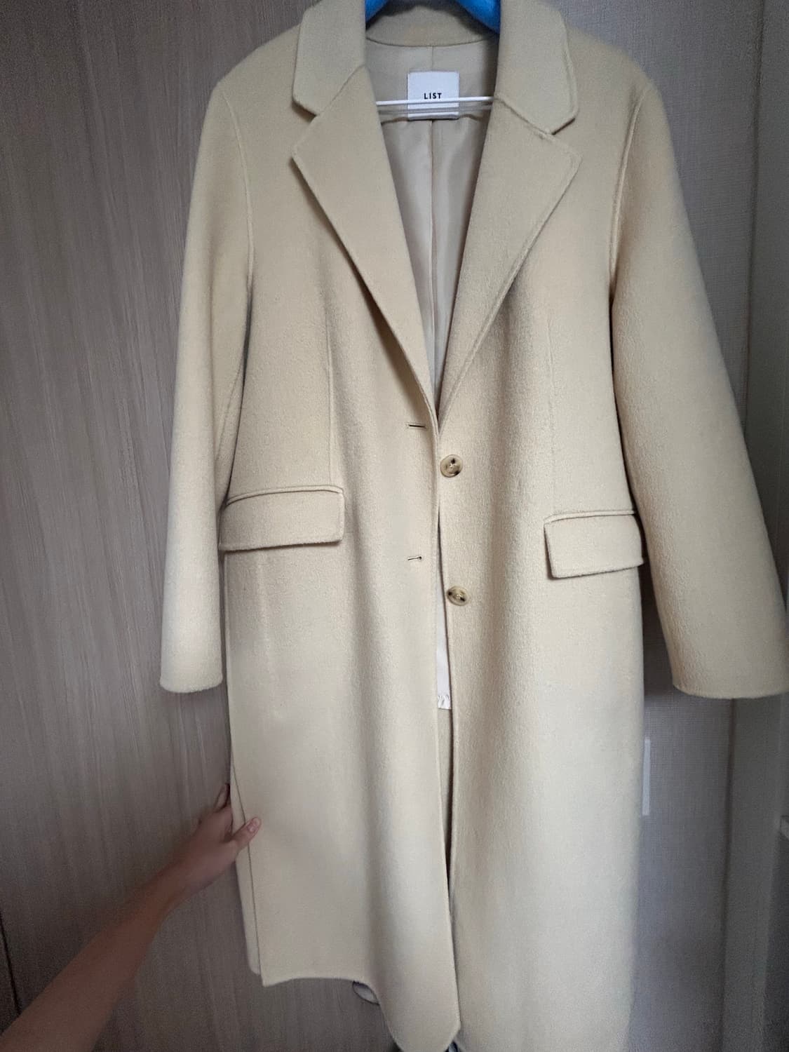 LIST 아이보리 코트 상품이미지1