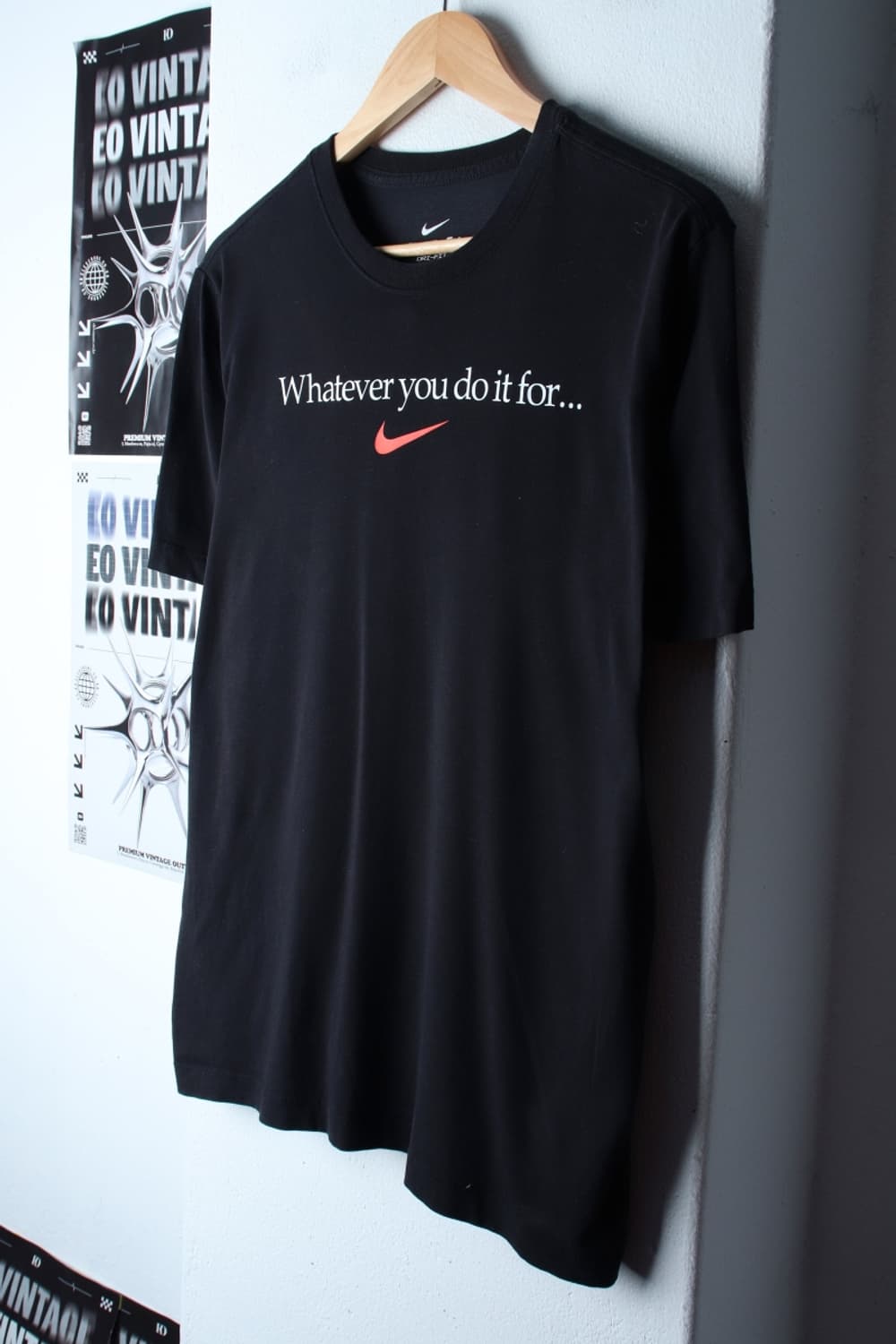 (L-XL) 나이키 반팔 티셔츠 레터링 블랙 올드스쿨-H31322 상품이미지1
