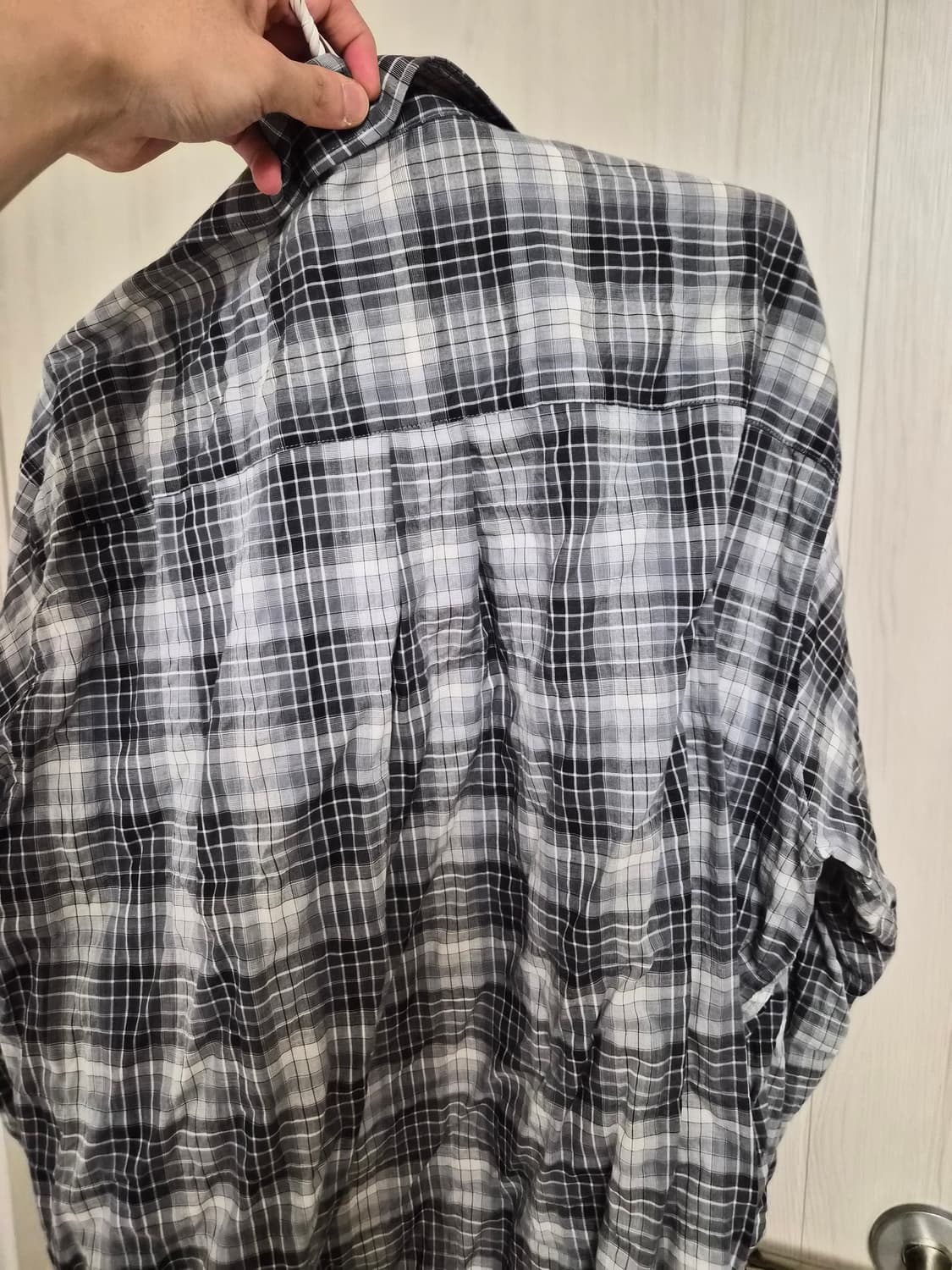 모마디자인 크링클 오가닉 코튼 셔츠 46 상품이미지5