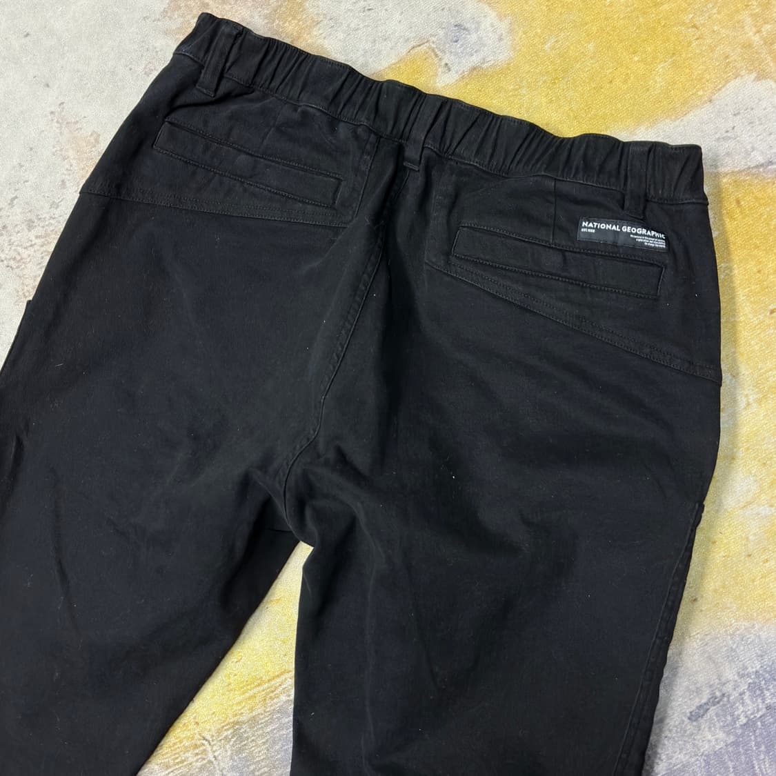 내셔널지오그래픽 와펜 조거팬츠 블랙 L 상품이미지4