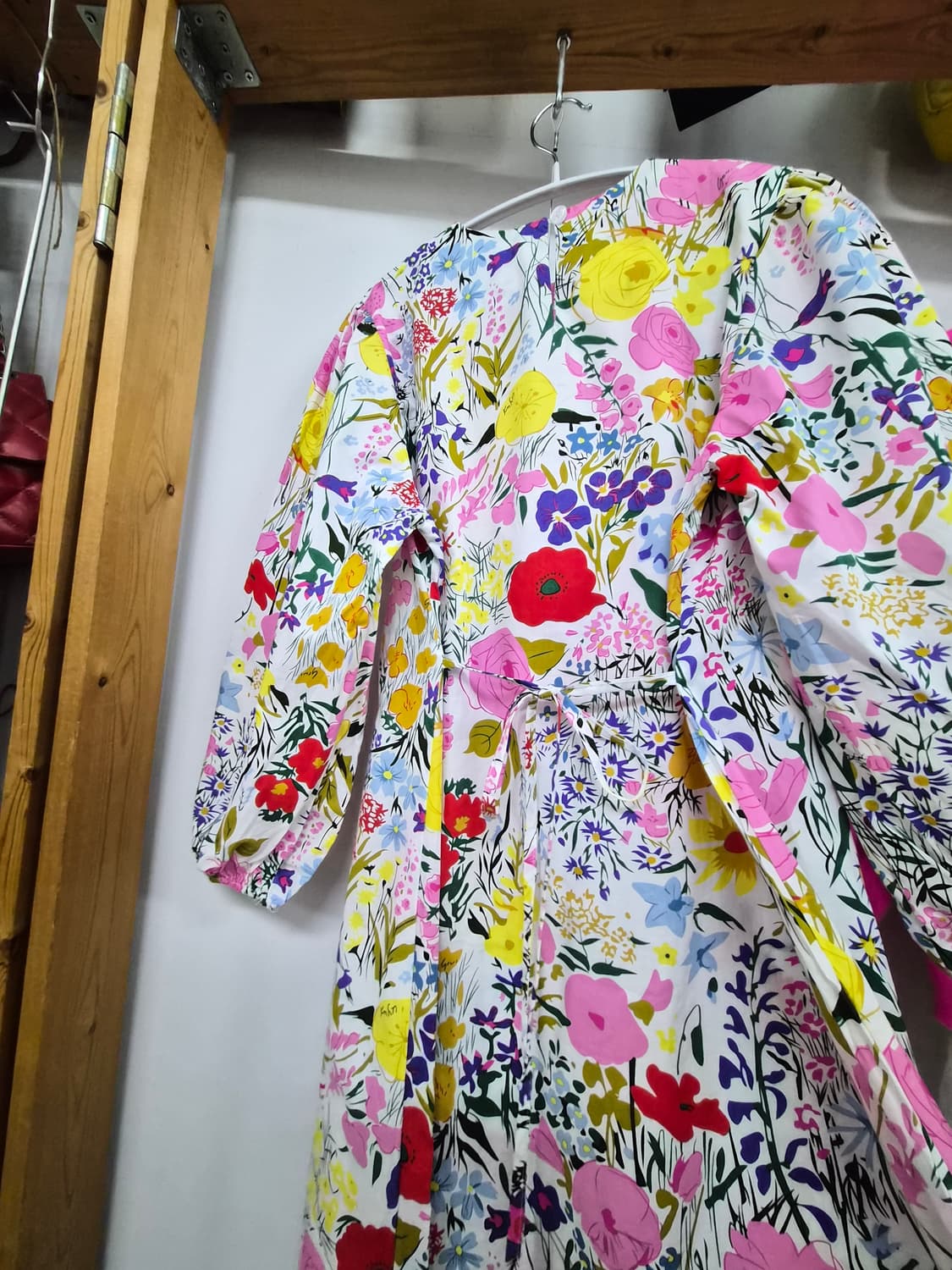 자라 벌룬 플라워 원피스 상품이미지7