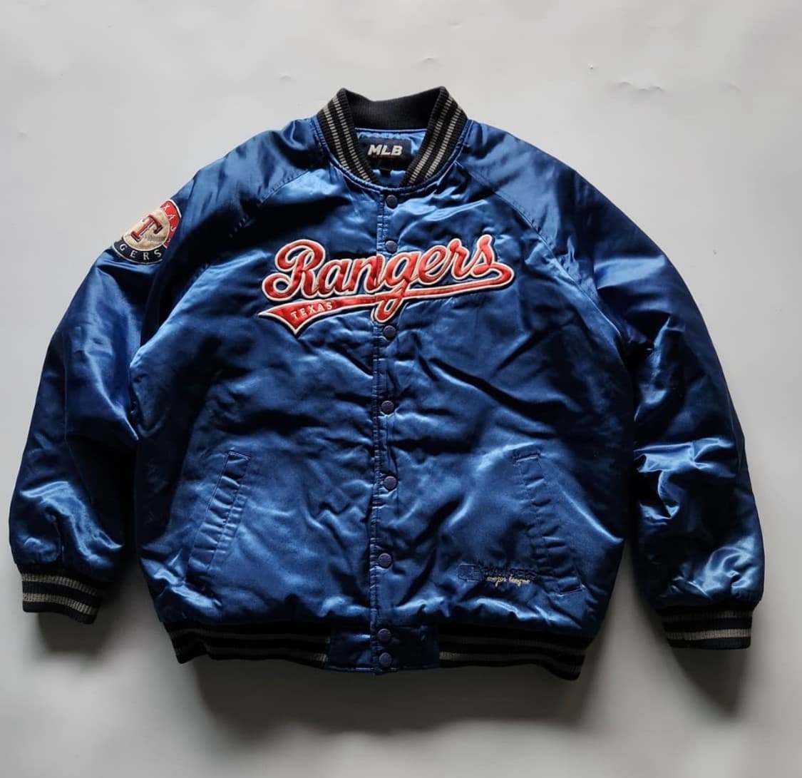 MLB 텍사스 레인져스 바시티 자켓 상품이미지1