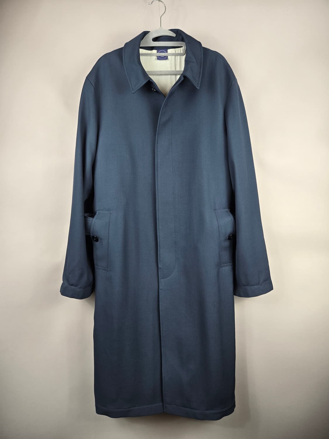 [무료배송]자라 L 남성 롱 트렌치코트 맥코트 코트 네이비 옴므 상품이미지2