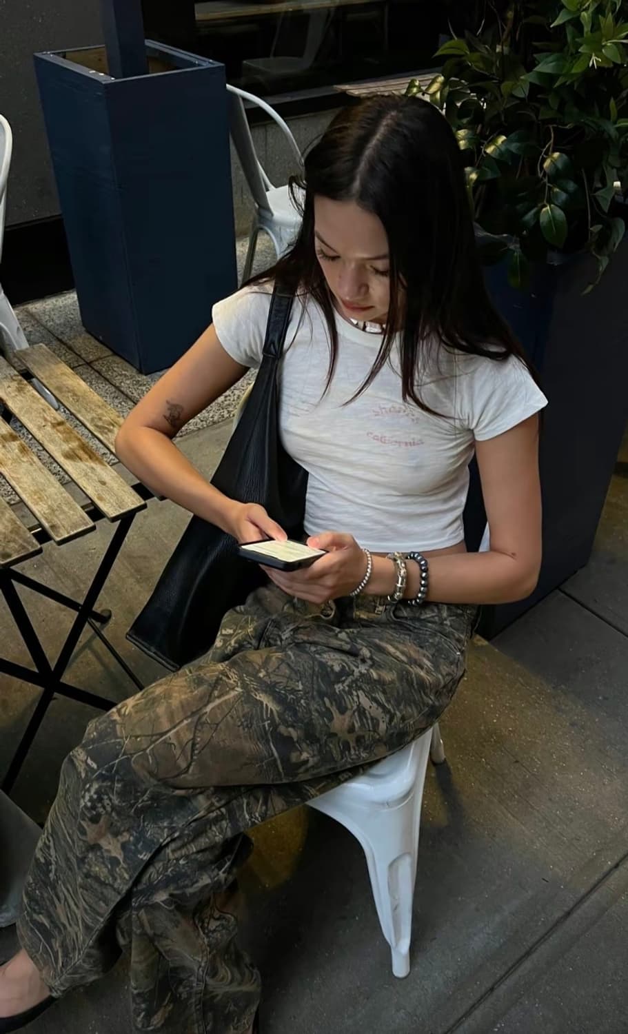 [최종가격] shapesUSA 카모 와이드 레그 데님 / 30 상품이미지2