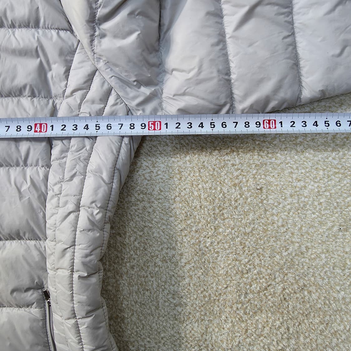 [100] 루이까스텔 여성 덕다운 경량 패딩 자켓 1215J1 상품이미지6