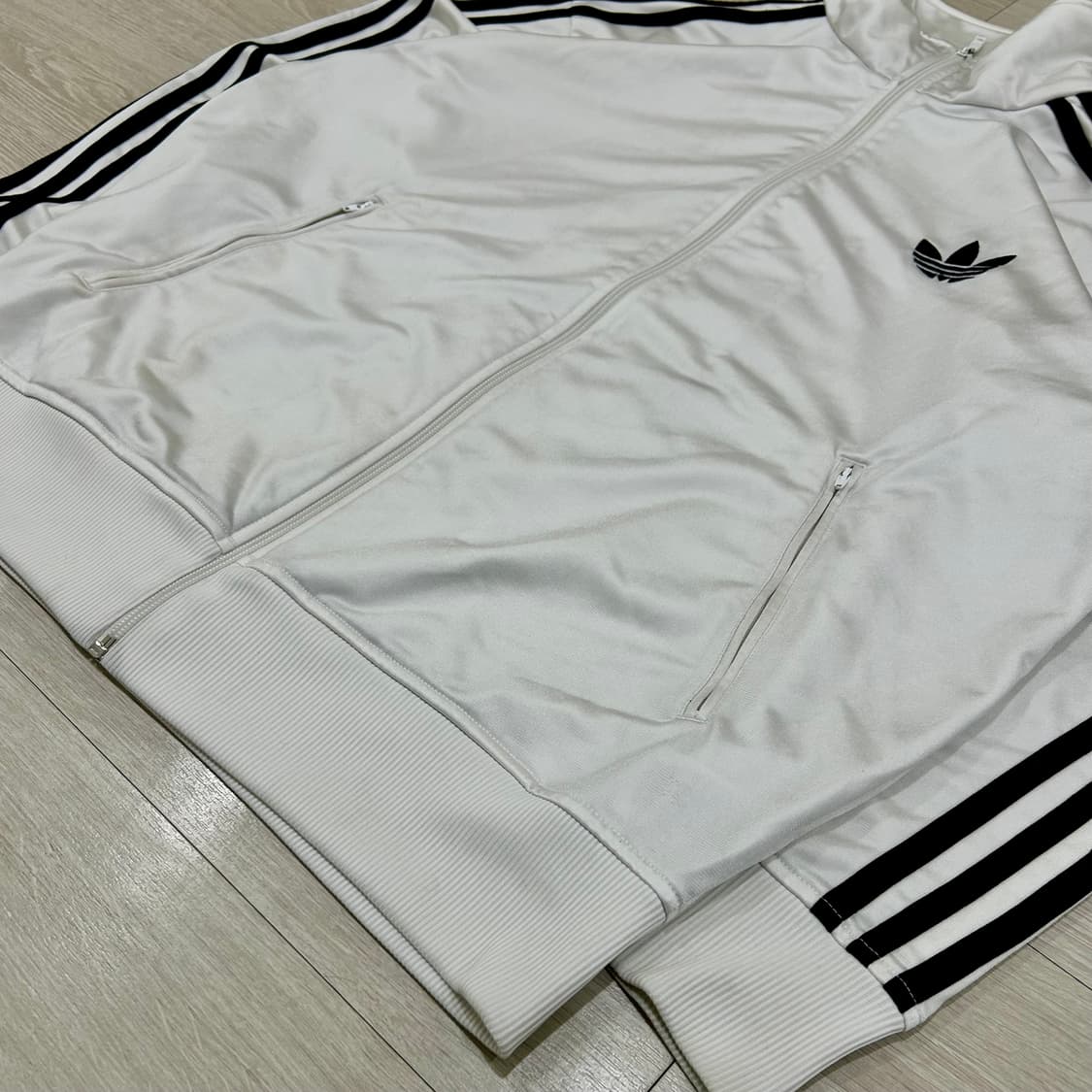 【인기】 아디다스 구형파이어버드 흰검 화이트 트랙탑 져지 115 3XL 상품이미지6
