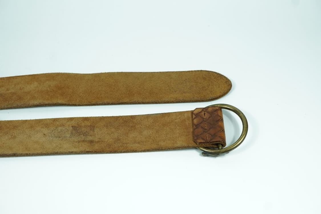 빈티지 브라운 위빙 O링 가죽벨트 상품이미지6