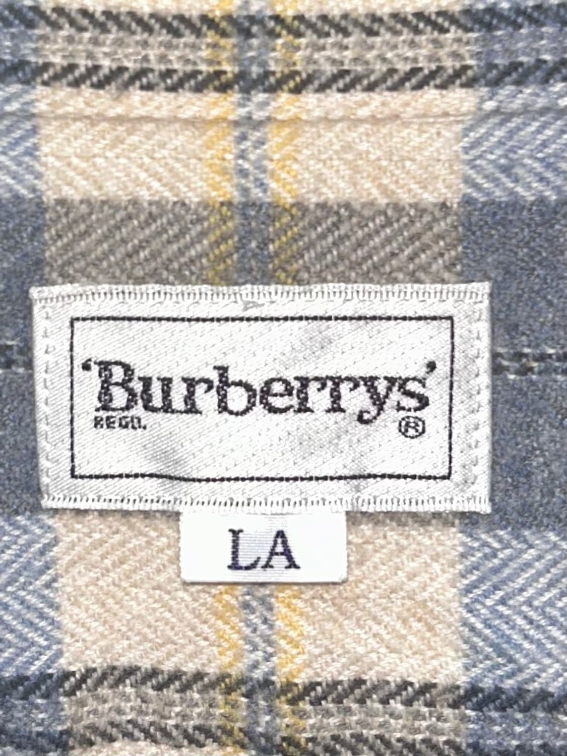 VINTAGE BURBERRY check shirts 상품이미지3