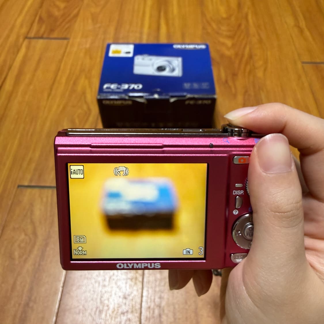 올림푸스 FE-370 디지털 카메라 디카(고장/부품용) 상품이미지2