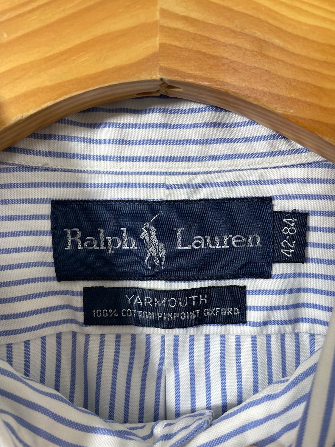 폴로Polo 코튼 스트라이프 셔츠 XL - S16 상품이미지4