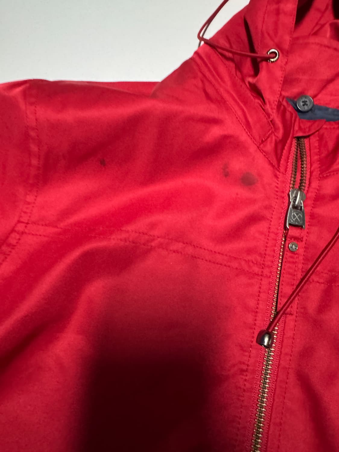 여성 빈폴 올드스쿨 레트로 후드 바람막이 S 155 상품이미지5