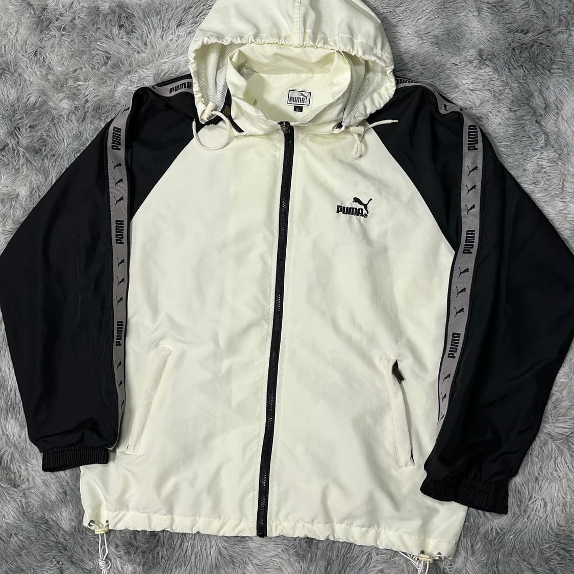 푸마 올드스쿨 빅로고 트랙자켓 XL 상품이미지2