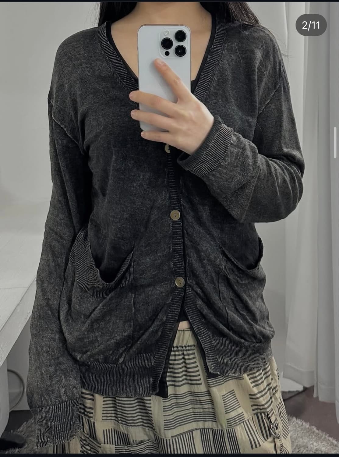 diesel design cardigan 상품이미지4