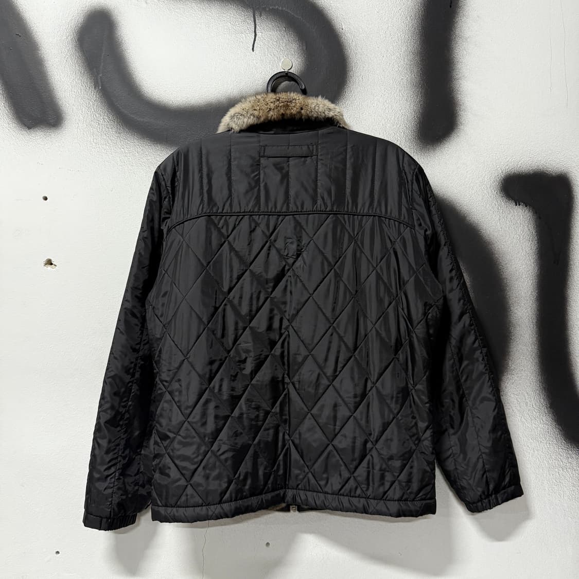 빈폴 퍼 안감 디테일 퀼팅 집업 자켓 상품이미지2