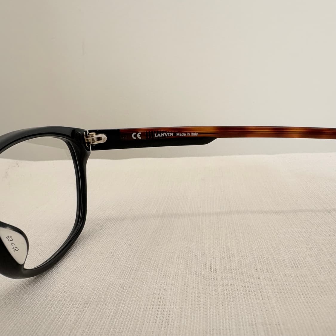 LANVIN 랑방 블랙 뿔테 빈티지안경 상품이미지5