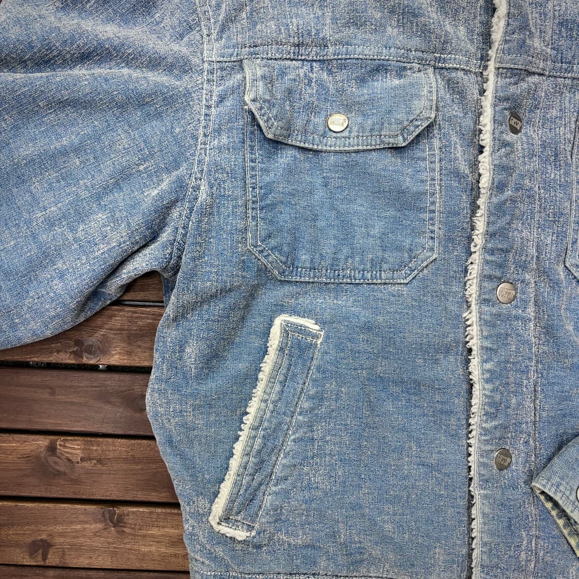 90s Lee Gossip 연청 쉐르파 자켓 (L) 상품이미지4