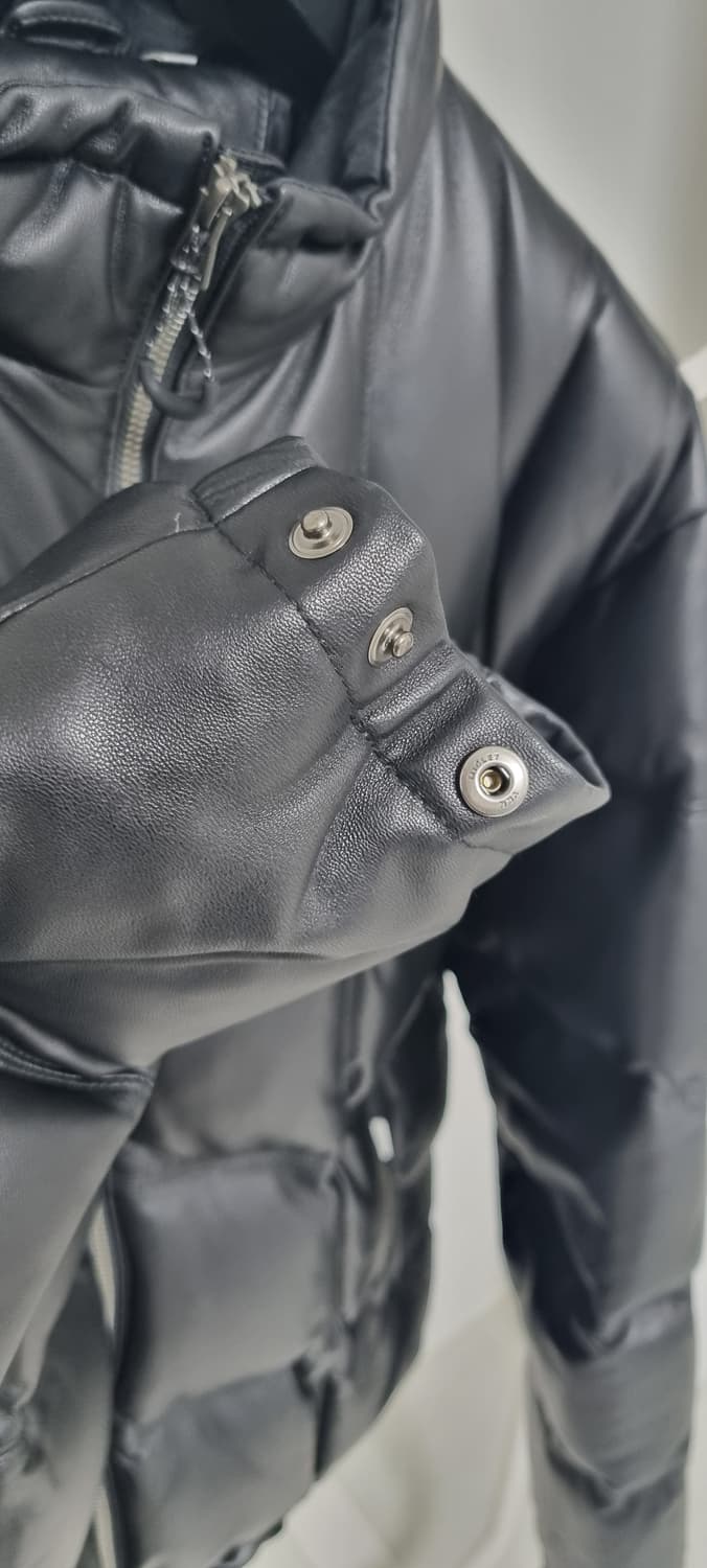 페치선데이 레더 폴리쉬 구스 챌린저 자켓 블랙 XL사이즈 상품이미지6