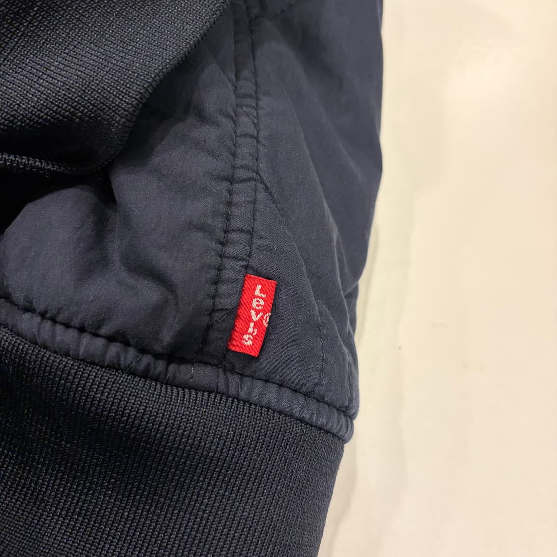 [L] 리바이스 네이비 퀼팅 블루종 자켓 B417 상품이미지7