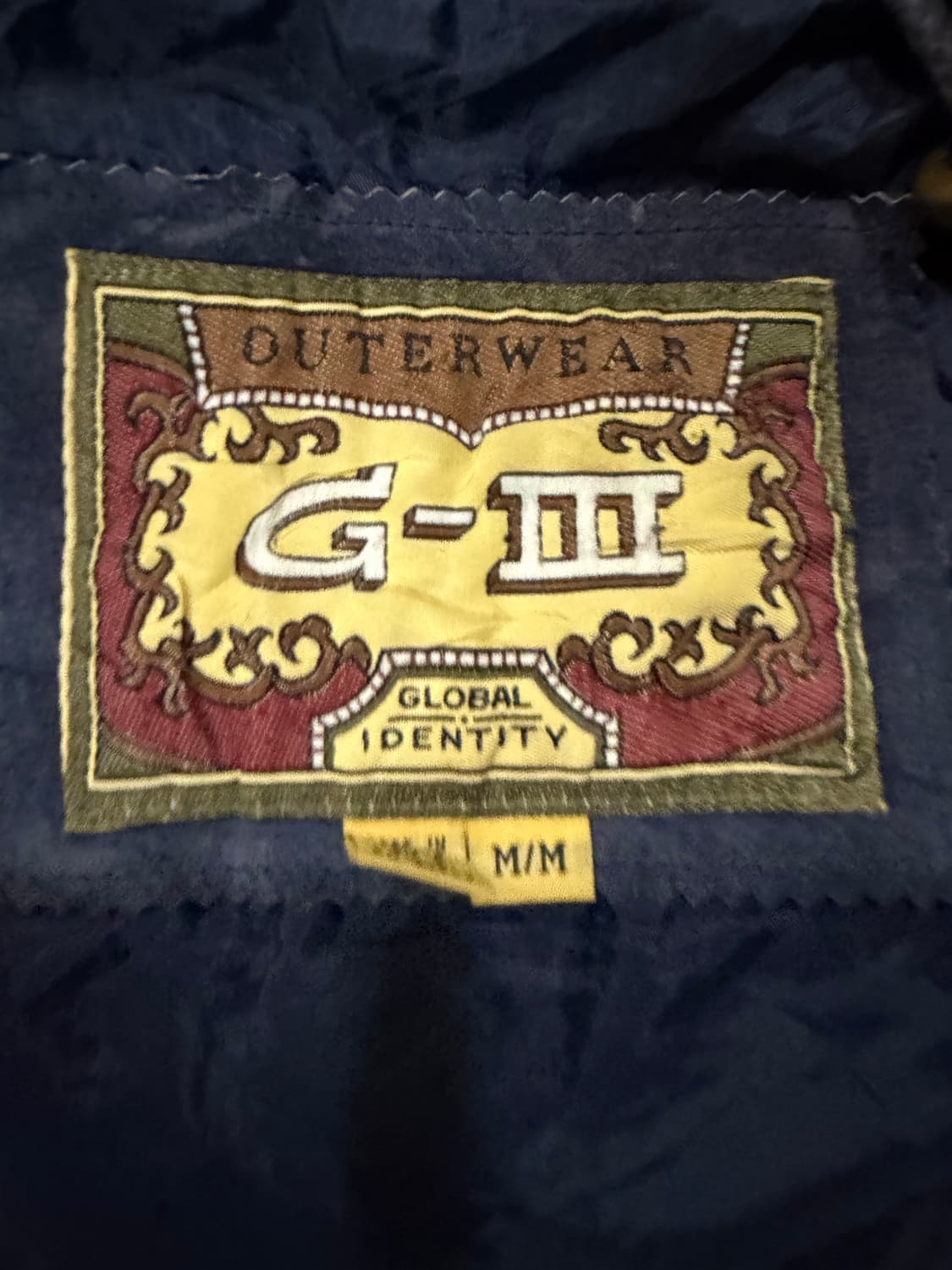 90s 글로벌 아이덴티티 파이어맨 컬러웨이 레더 코트자켓 상품이미지9