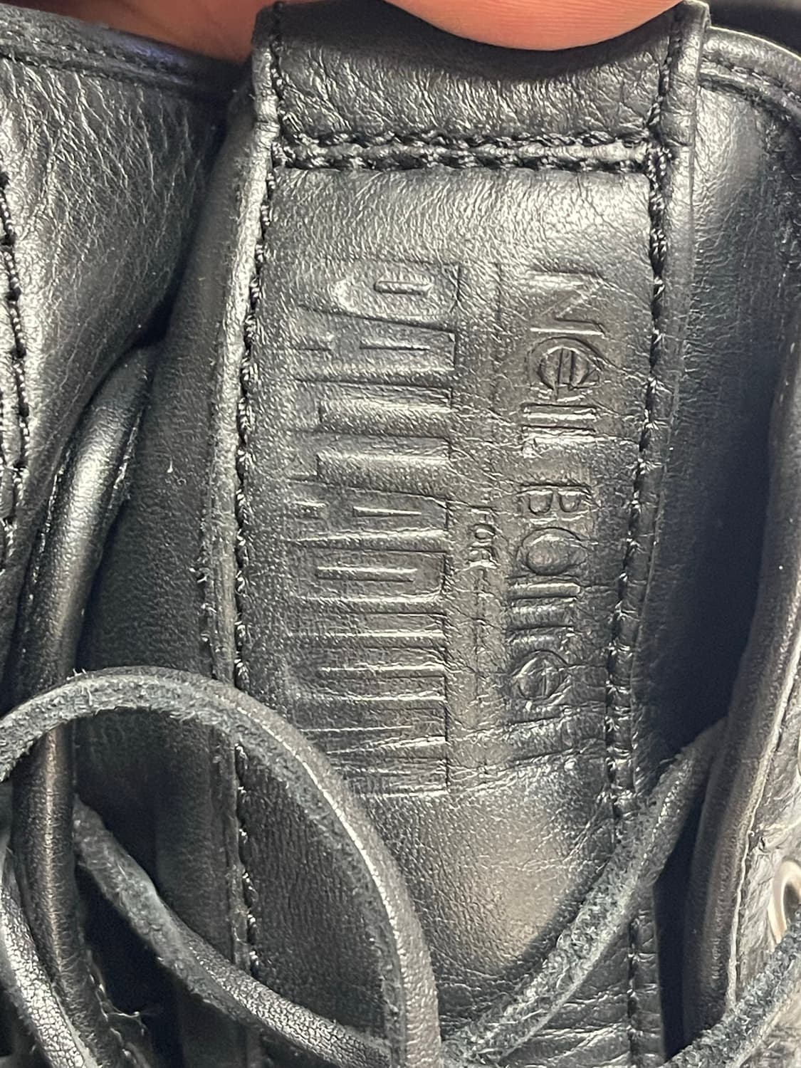 닐 바렛 x 팔라디움 콜라보 NB BAGGY BLACK 가죽 부츠 260 상품이미지7