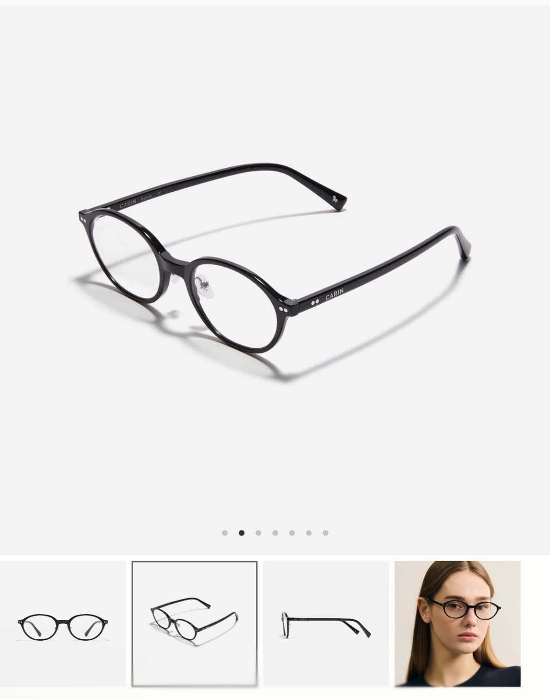 카린 긱시크 뿔테 아르노R 블루라이트 상품이미지2