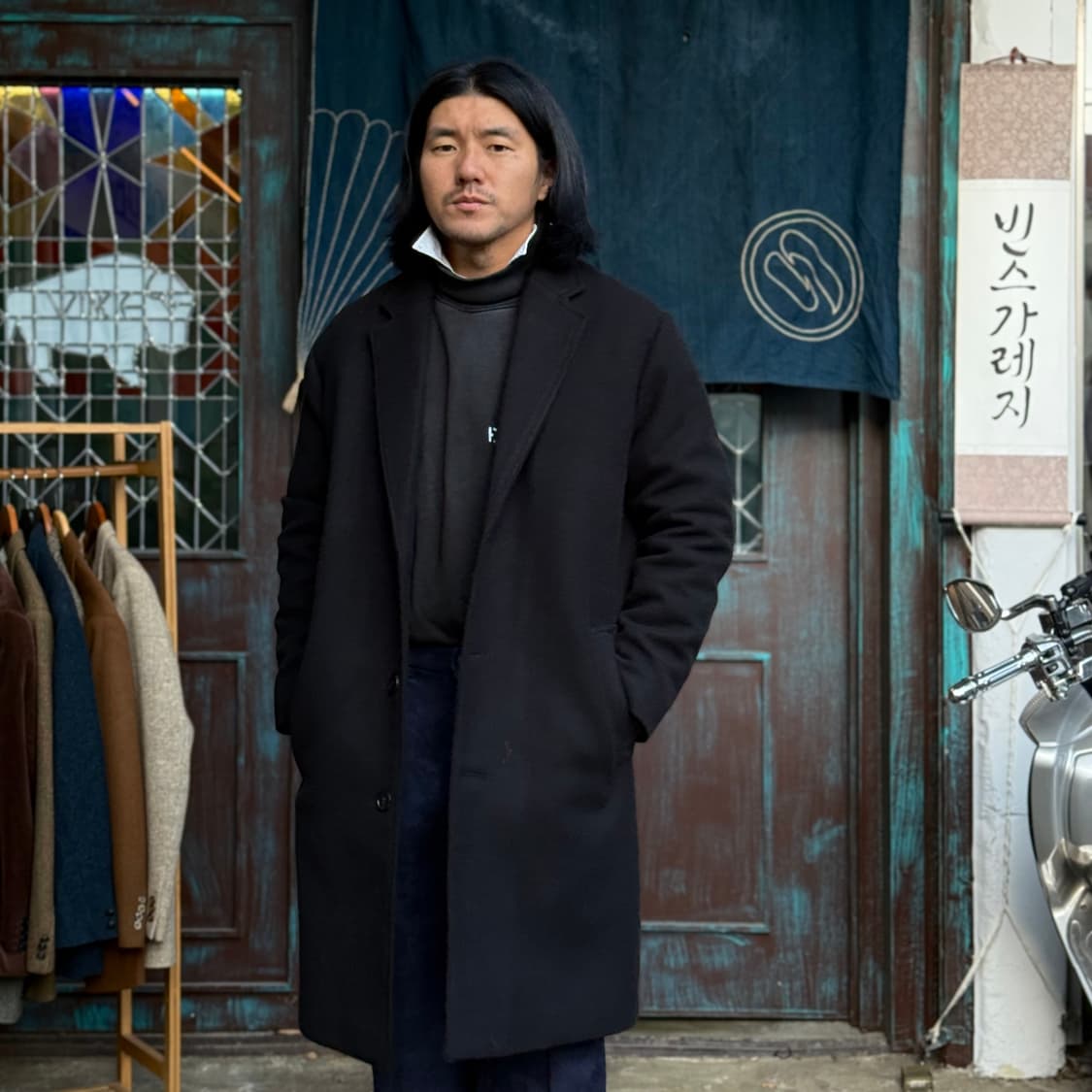 Monami DF.91 울 싱글코트 L 상품이미지7