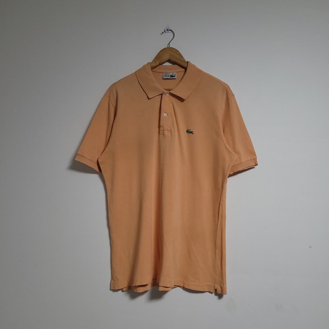 (110) LACOSTE 라코스테 반팔 피케 카라 티셔츠 살구 상품이미지1