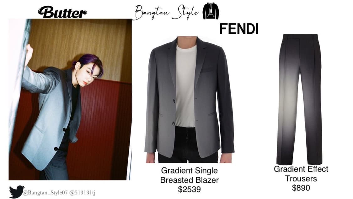 펜디 21fw 그라데이션 싱글 브레스트 블레이저 52 상품이미지2