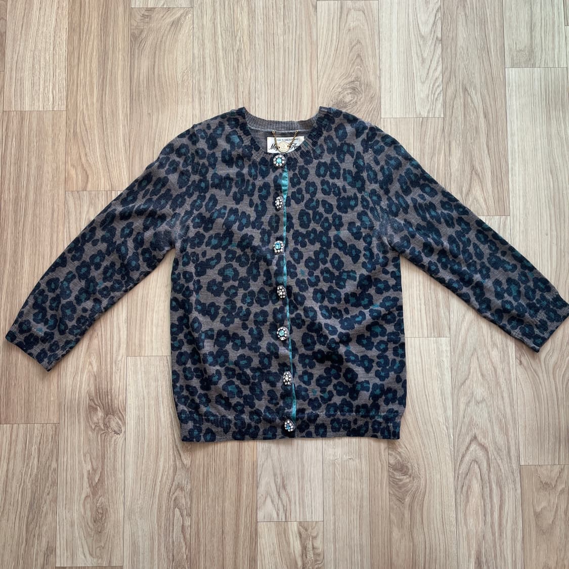 muveil 뮤베르 뮤베일 레오파드 가디건 호피 상품이미지1