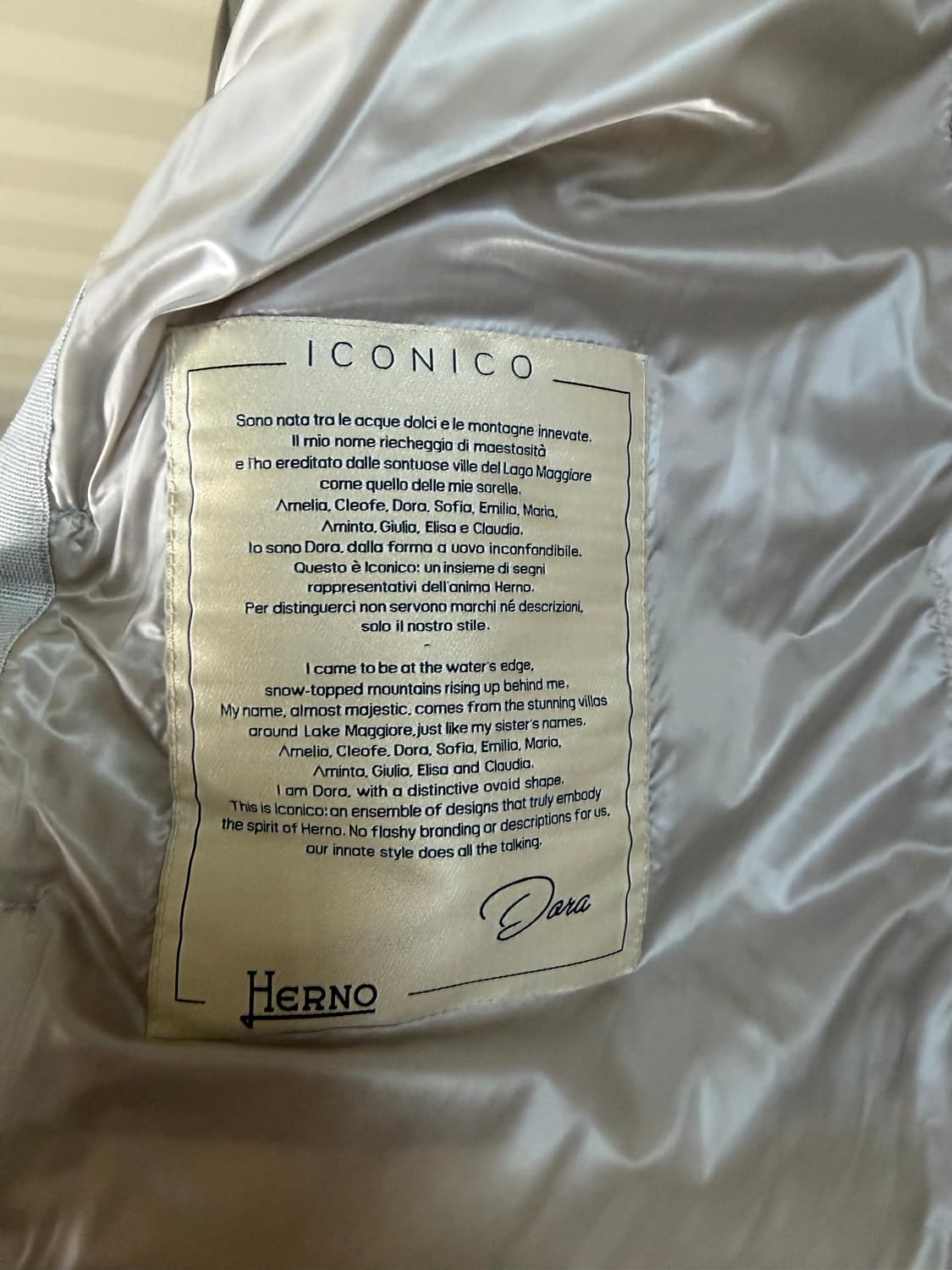 에르노 여성용 롱패딩 상품이미지4