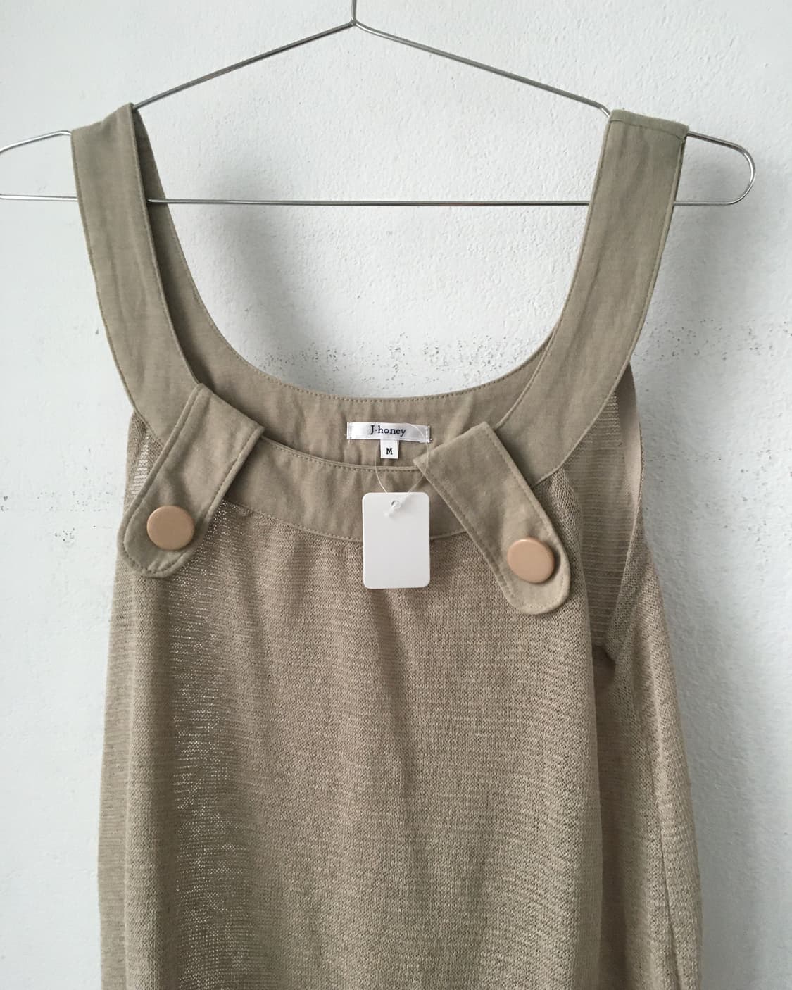 Net layered sleeveless 상품이미지3