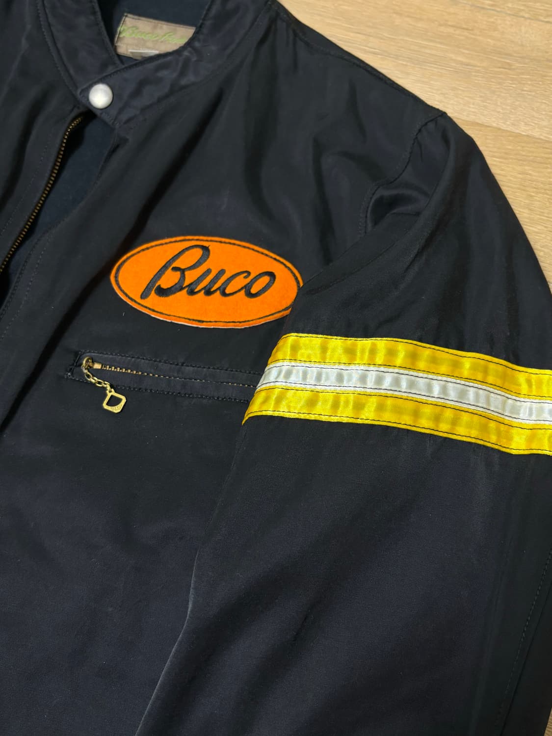 (38)리얼맥코이 부코 j-57 모터사이클 새틴 자켓 상품이미지3