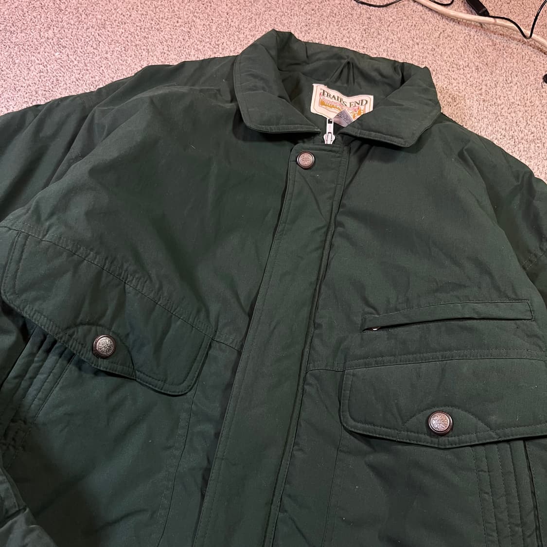 TRIL'S END Vintage 빈티지 블루종 점퍼 상품이미지2